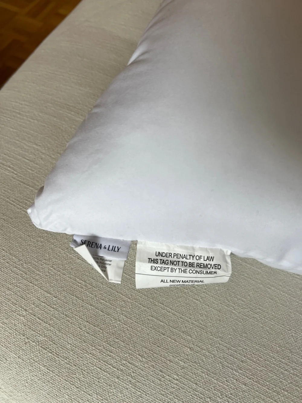 Pair of Serena & Lily 20” Outdoor Pillow Inserts - Picture 2 of 5